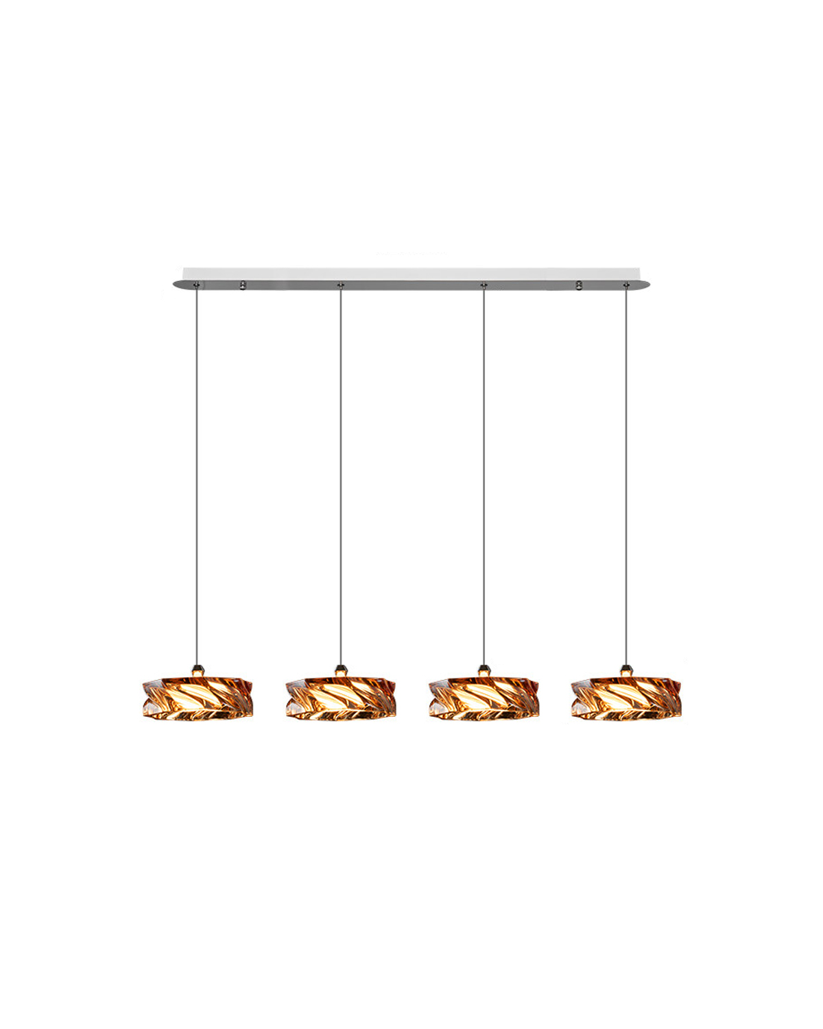Molten Amber Pendant Light