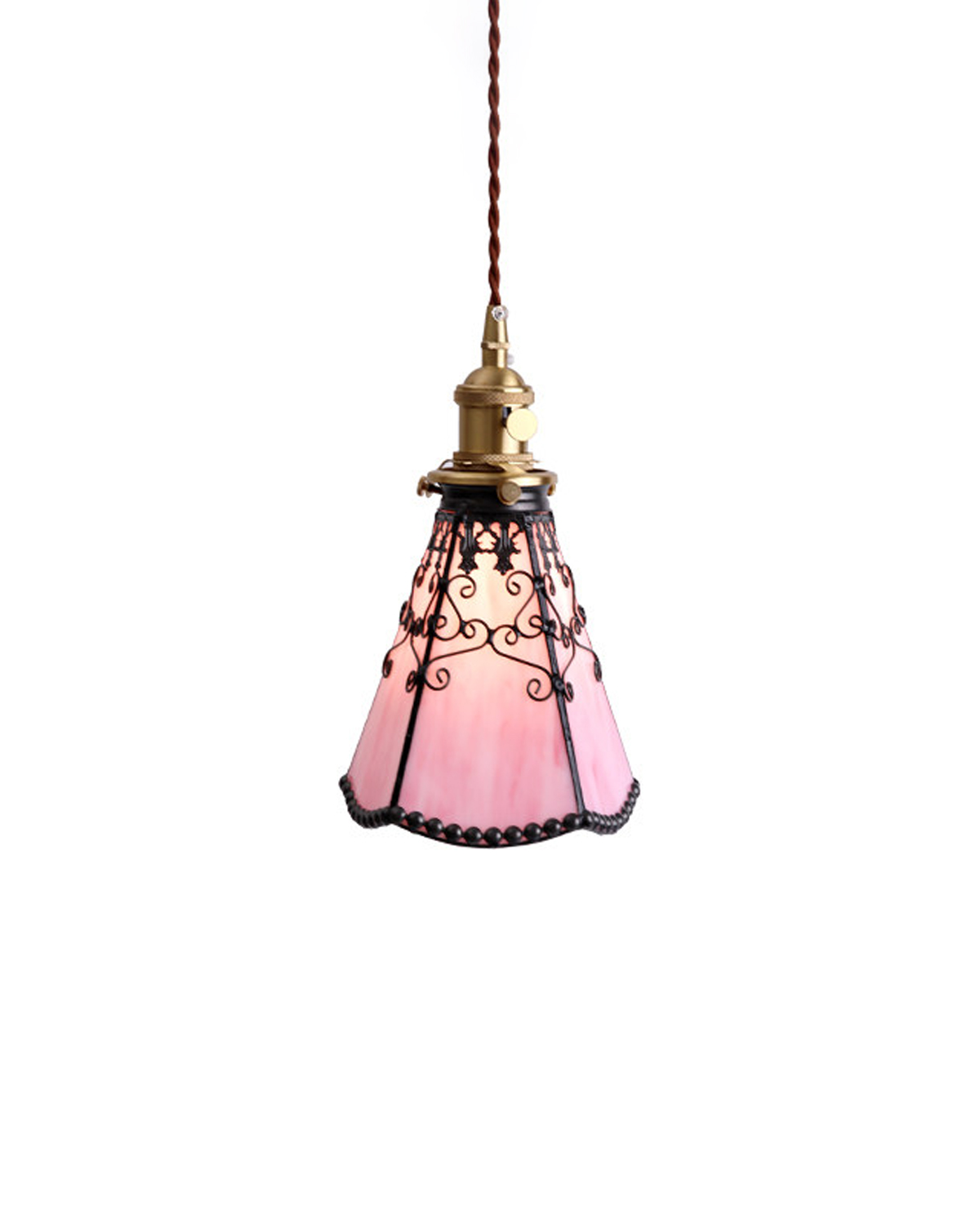 Belle Epoque Glass Pendant Light