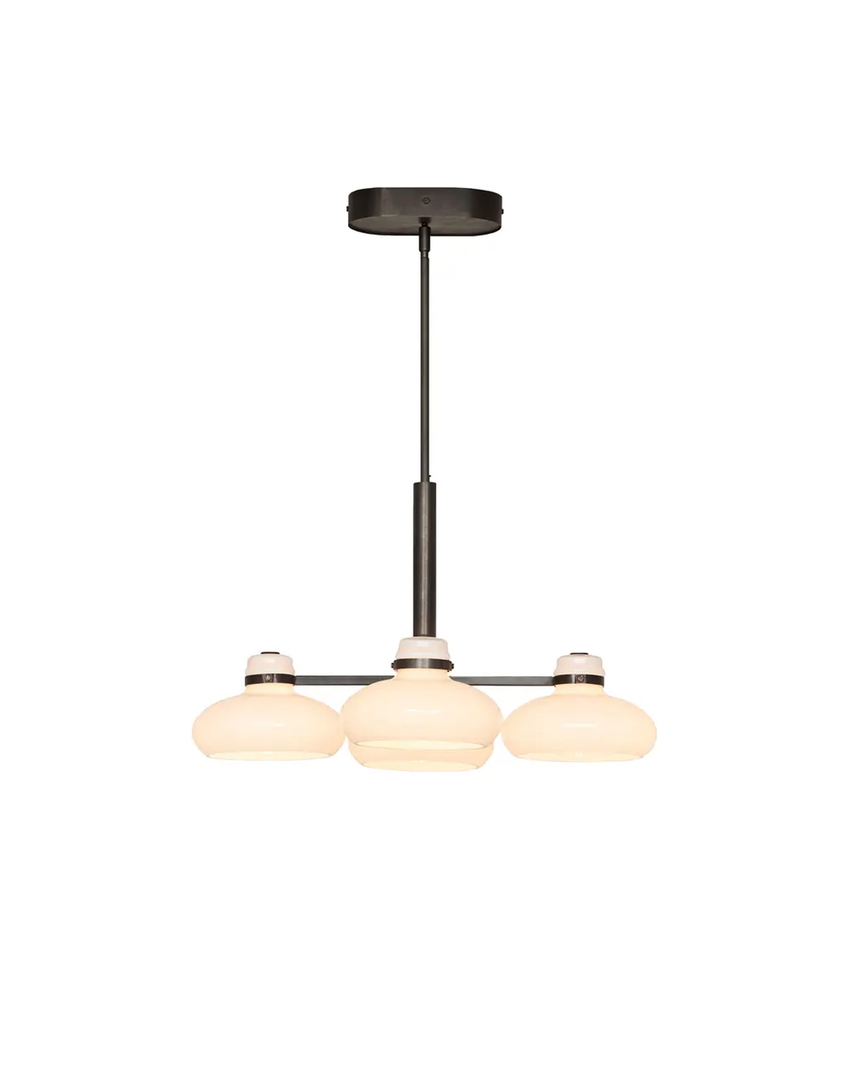 Alden Glass Linear Pendant Light