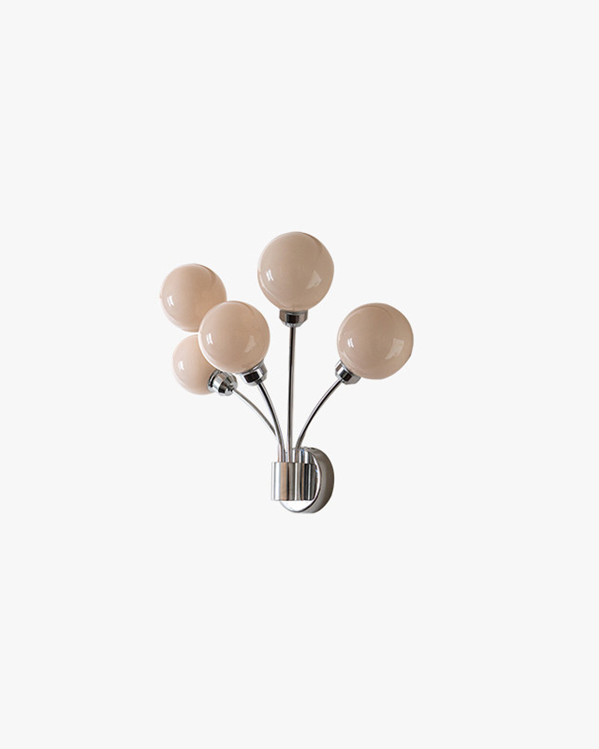 Creamy Balloon Cluster Wall Sconce