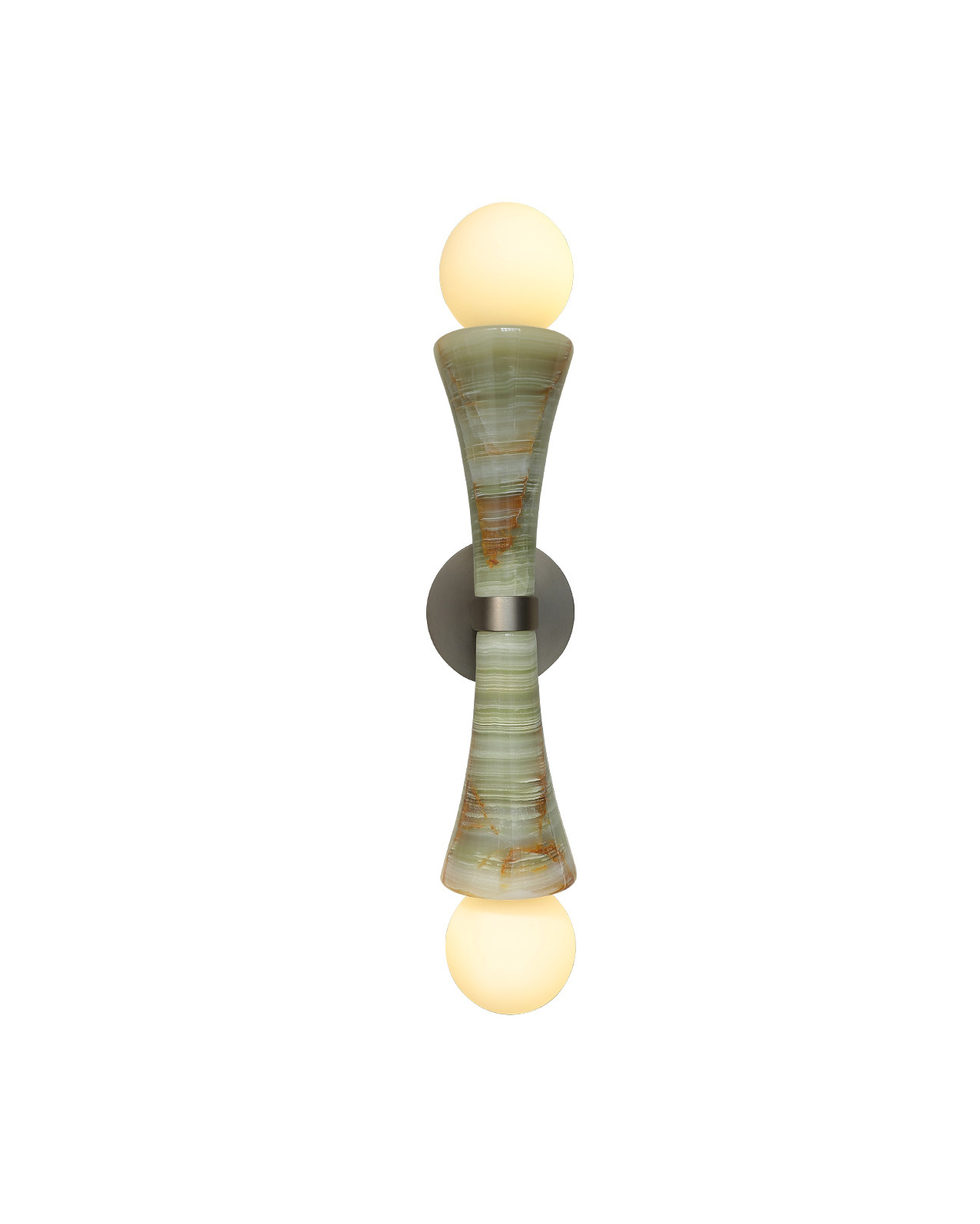 Stone & Jade Twin Wall Lamp