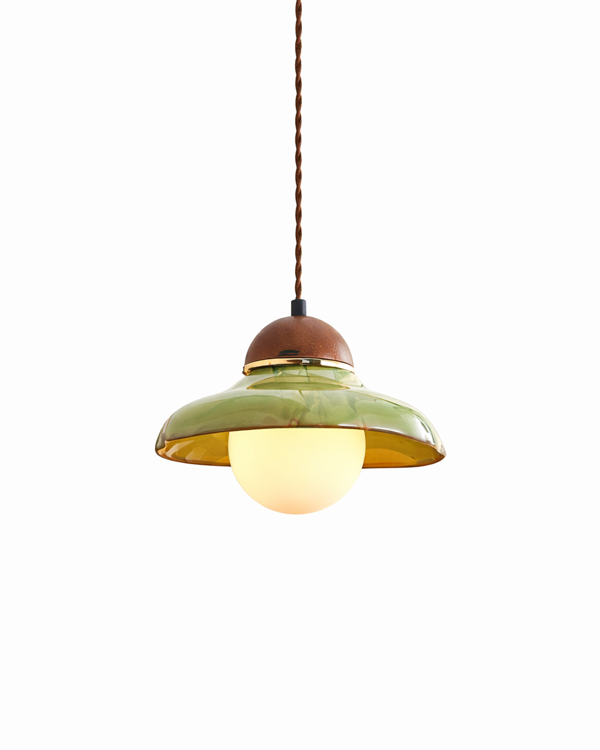 Verdant Glaze Pendant Light