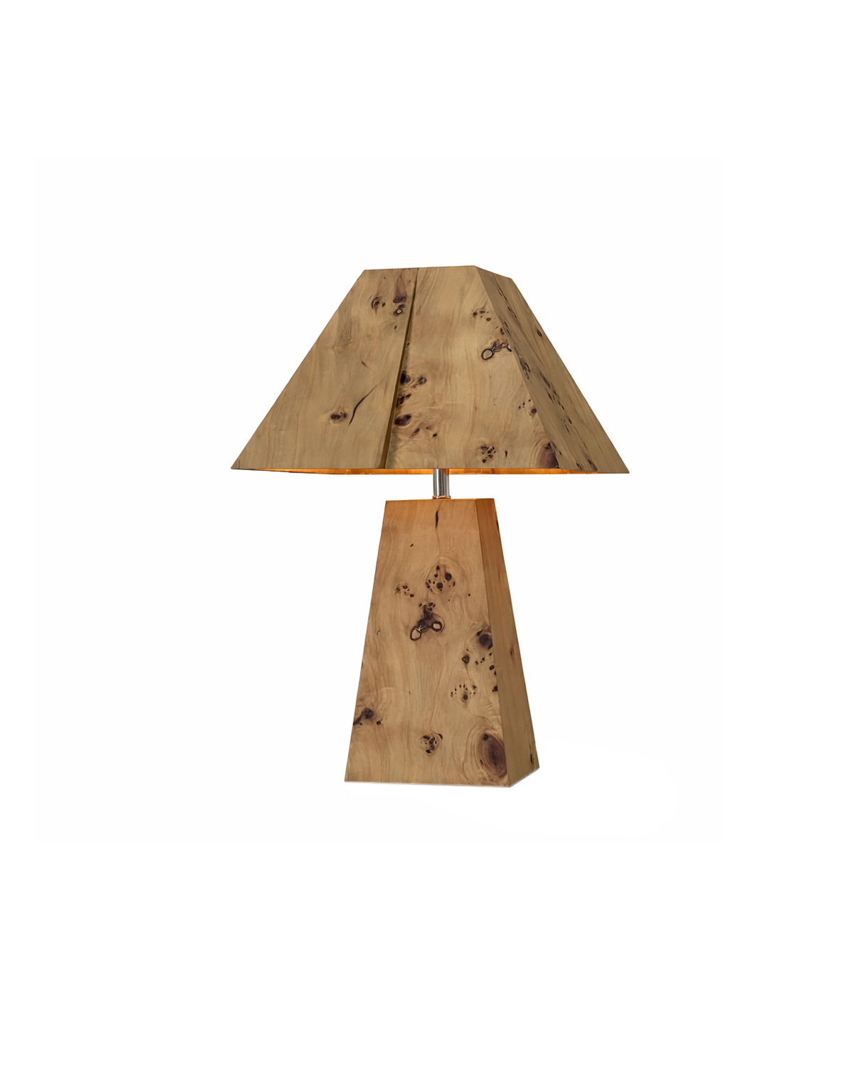 Burl Parallax Table Lamp