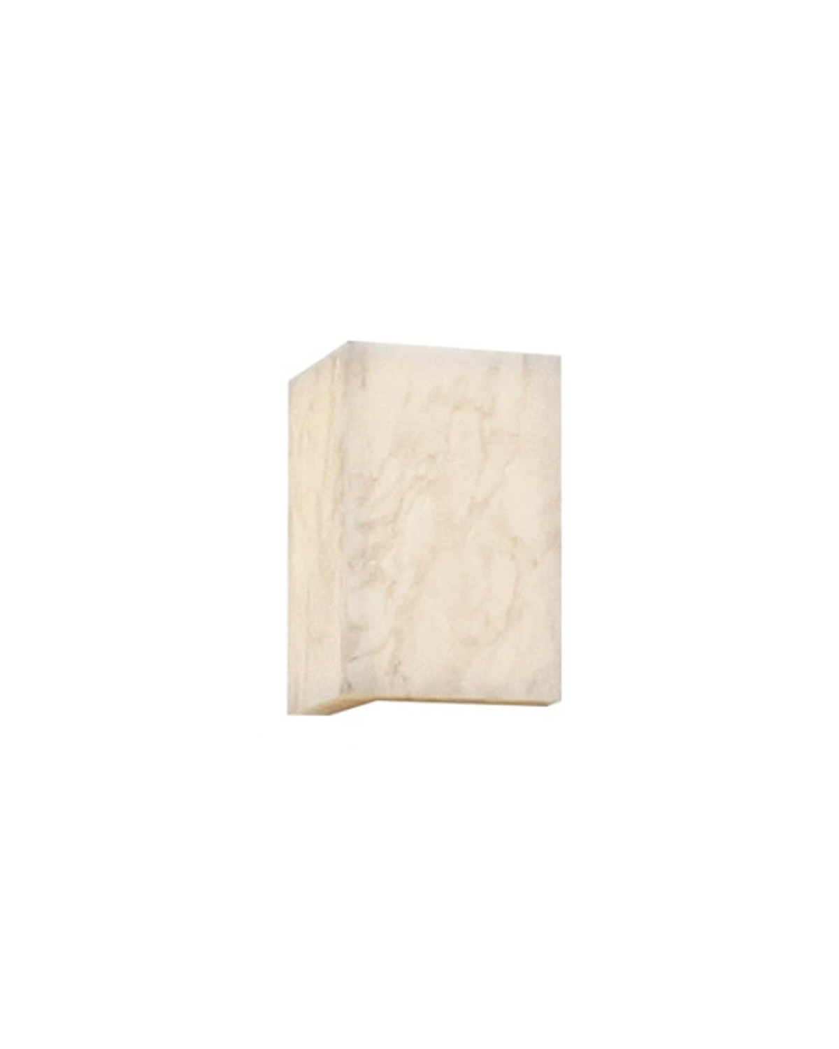 Corner Glow Alabaster Wall Light