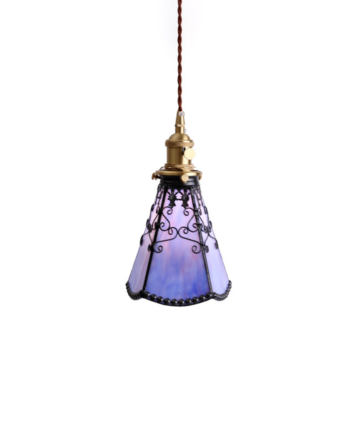 Belle Epoque Glass Pendant Light