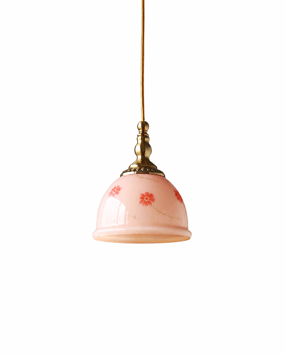 Petite Blossom Glass Pendant Light