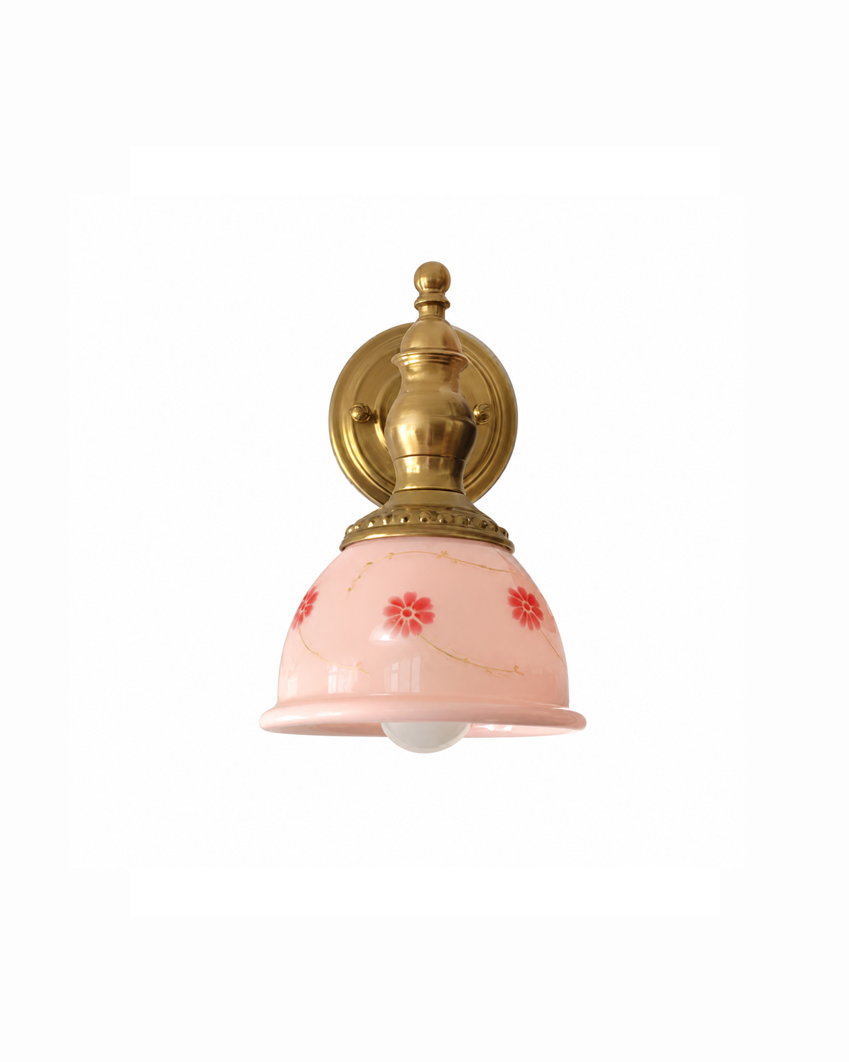 Petite Blossom Glass Wall Light