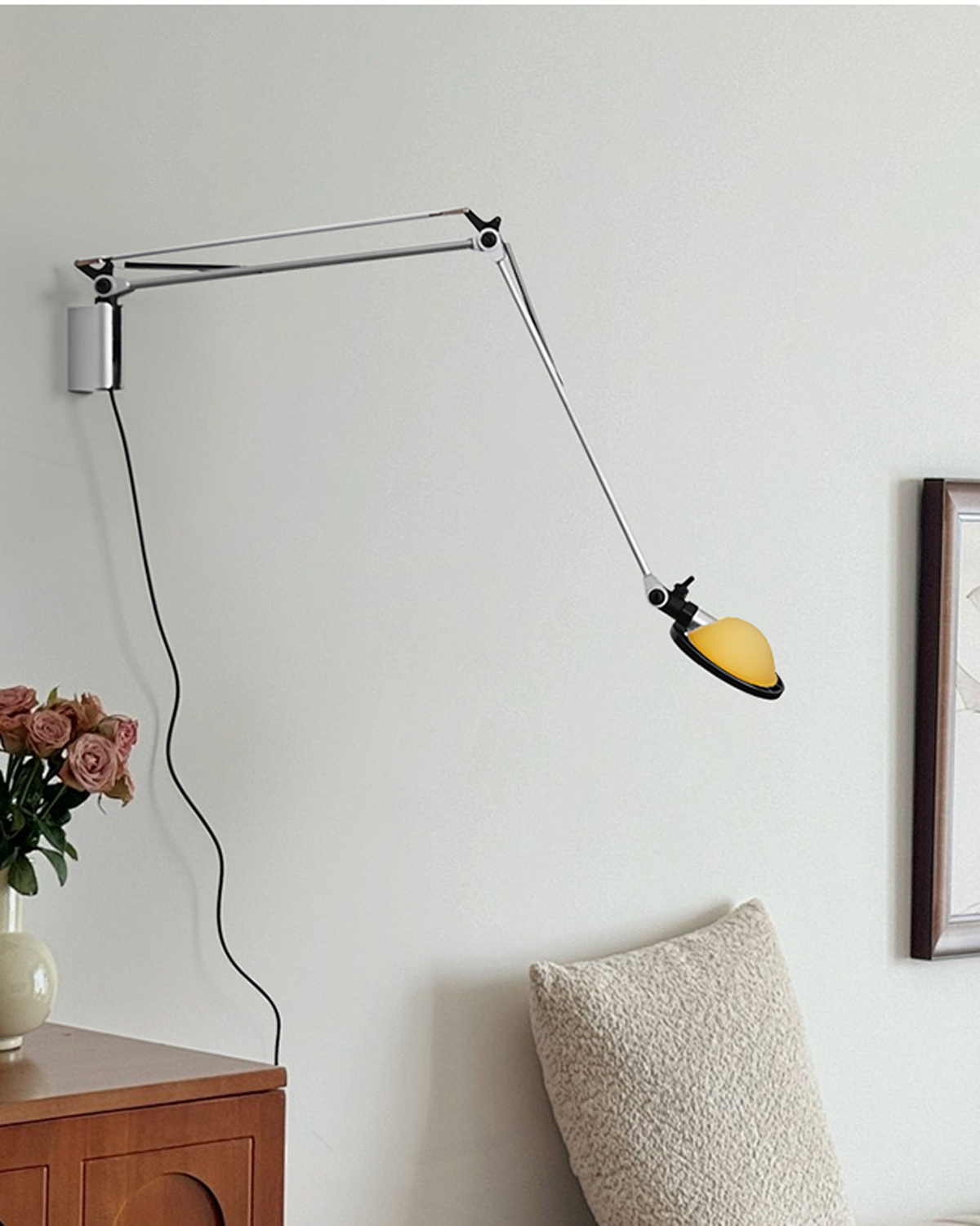 Aurelia Swing Arm Wall Lamp
