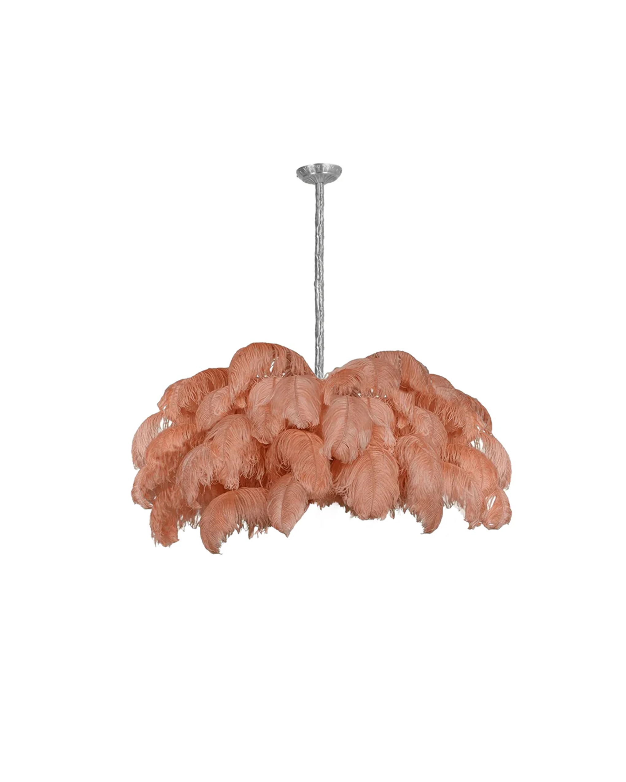 Ostrich Feather Chandelier