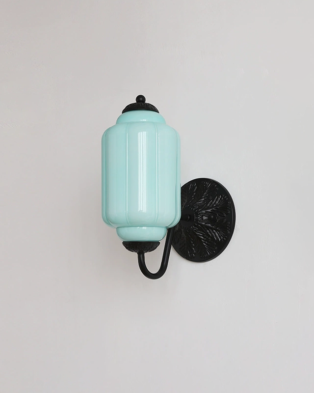 Murano Pumpkin Glass Wall Lamp