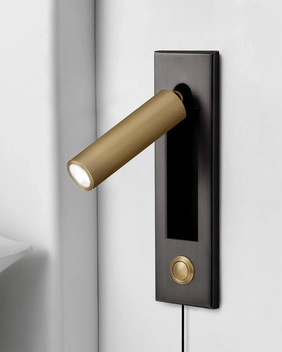 Embedded Bedside Sconce