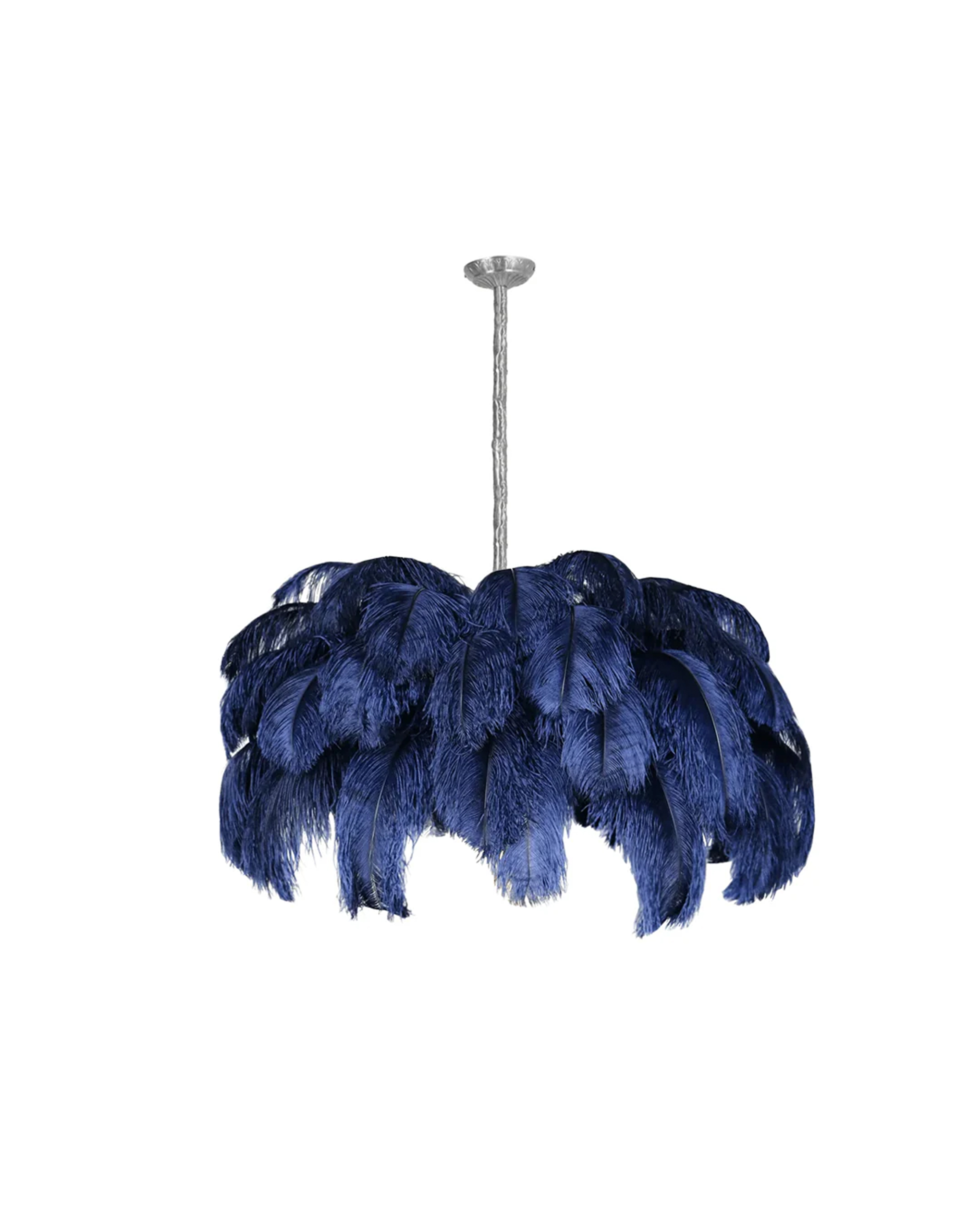 Ostrich Feather Chandelier
