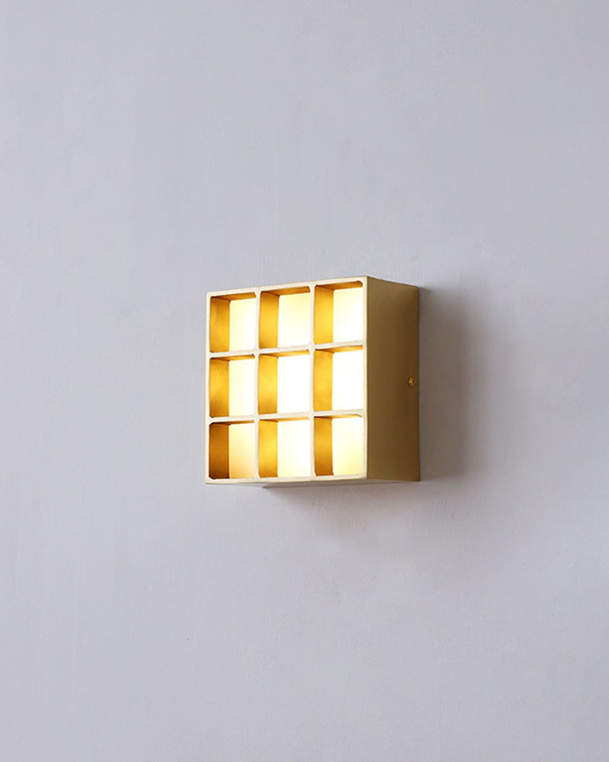 Lume Grid Wall Sconce