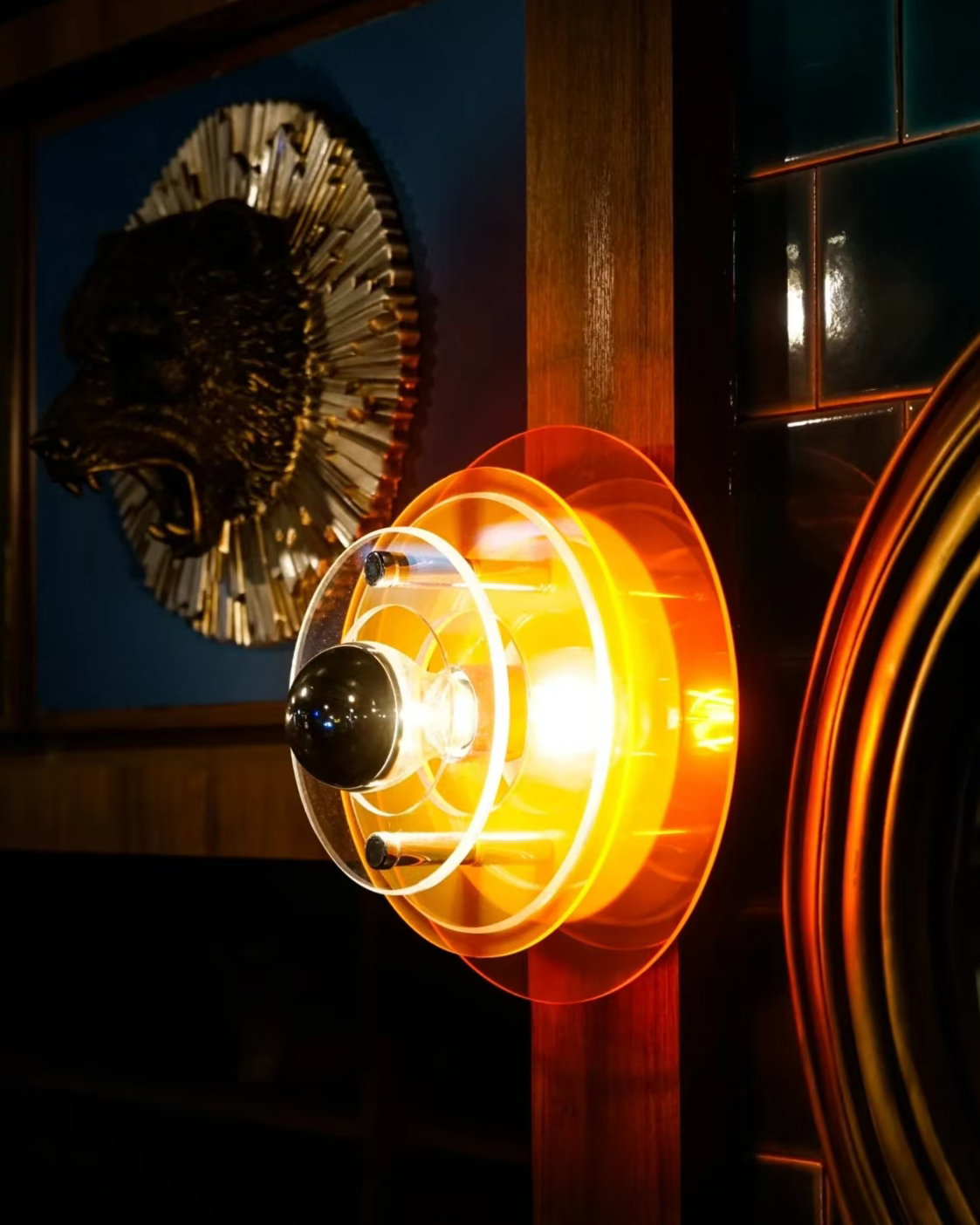 Orbit Layers Wall Lamp