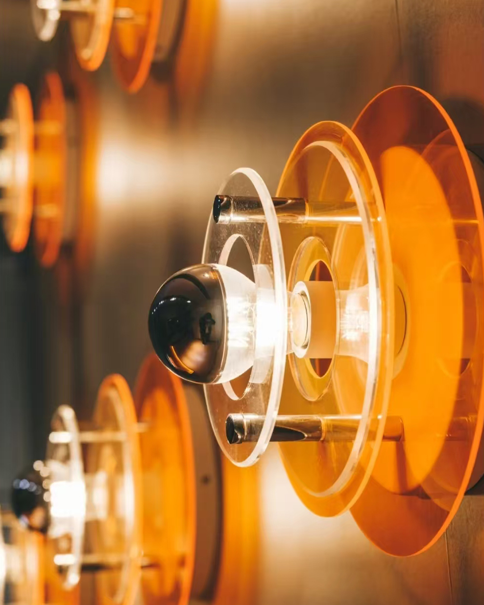 Orbit Layers Wall Lamp