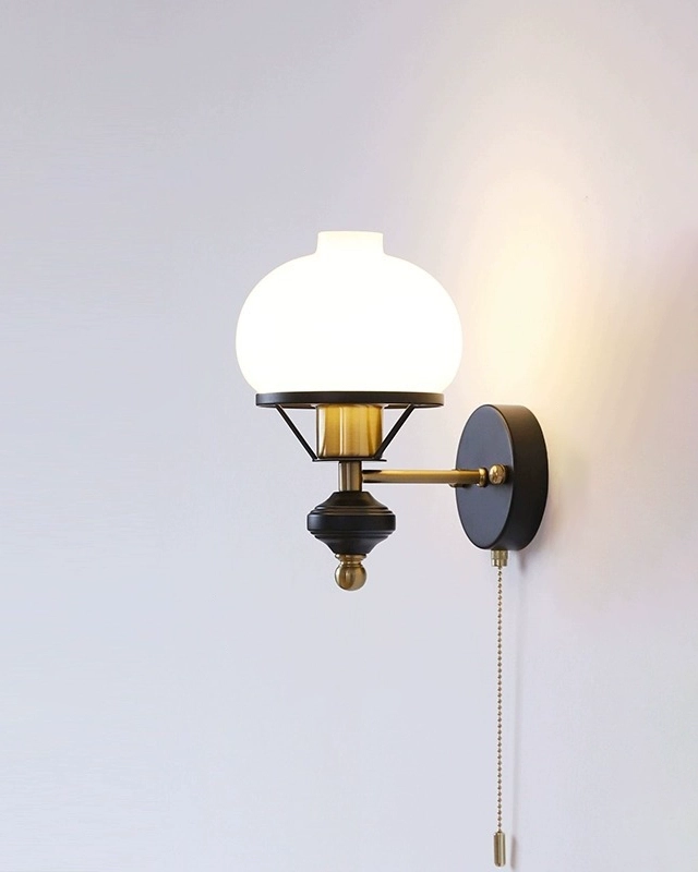 Opal Dome Wall Light