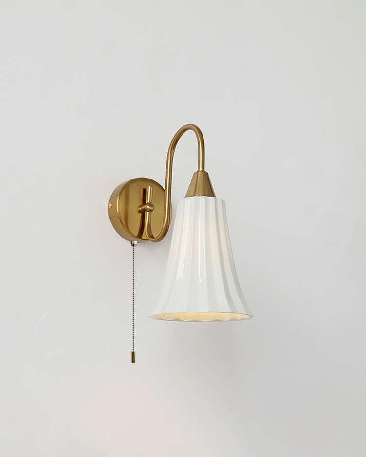 Morning Glory Wall Light