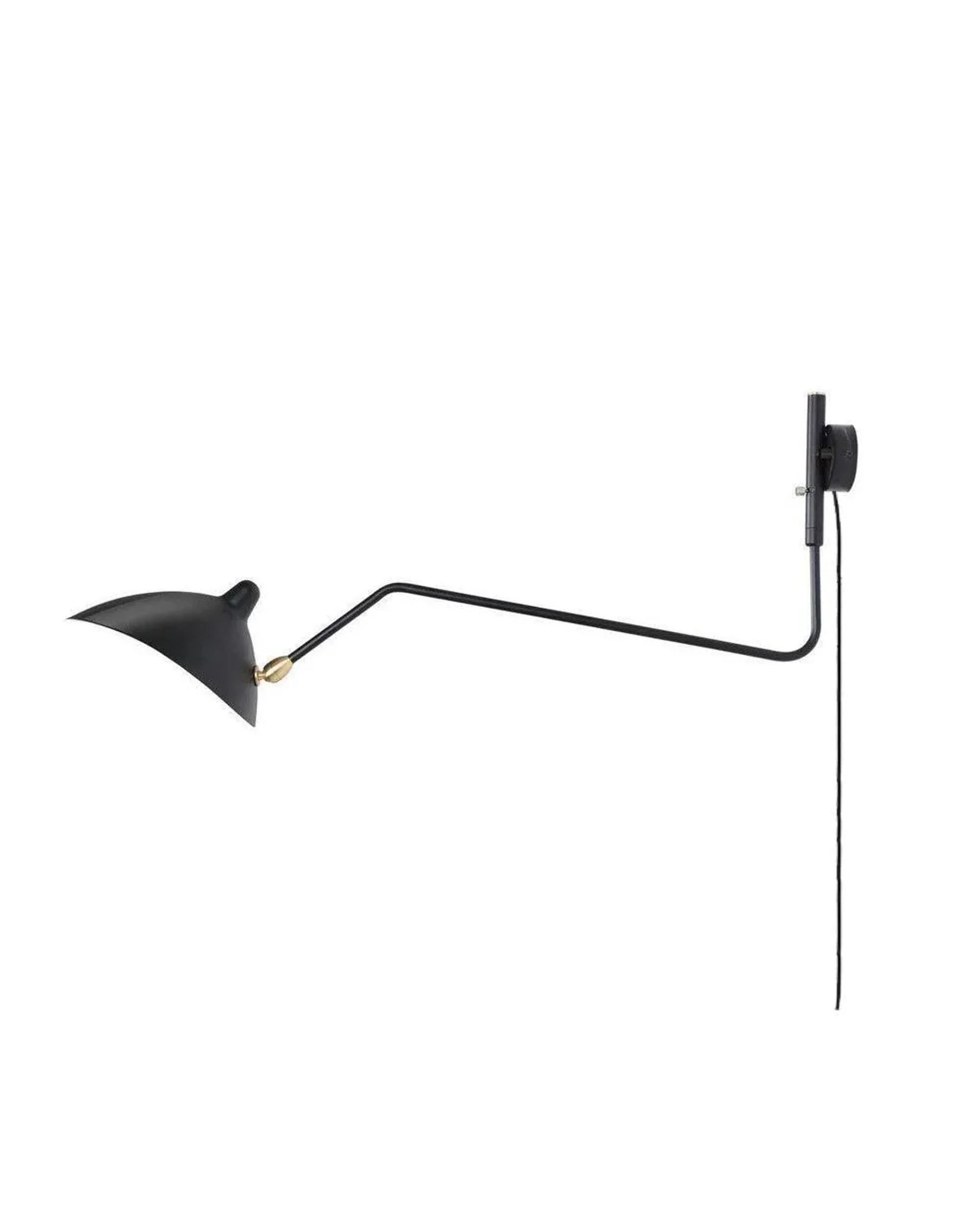 Versatile Arm Plug-in Wall Sconce 