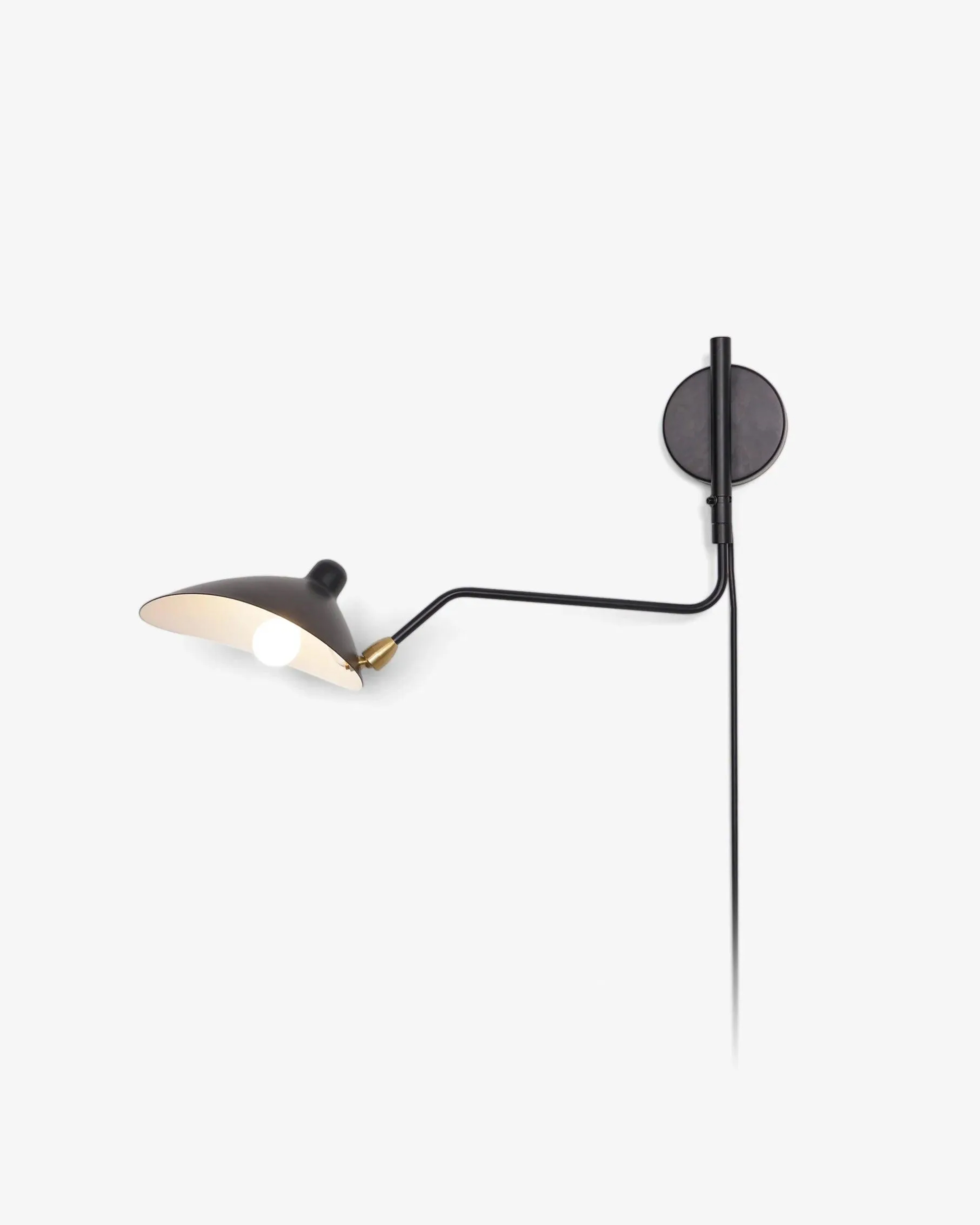 Versatile Arm Plug-in Wall Sconce 