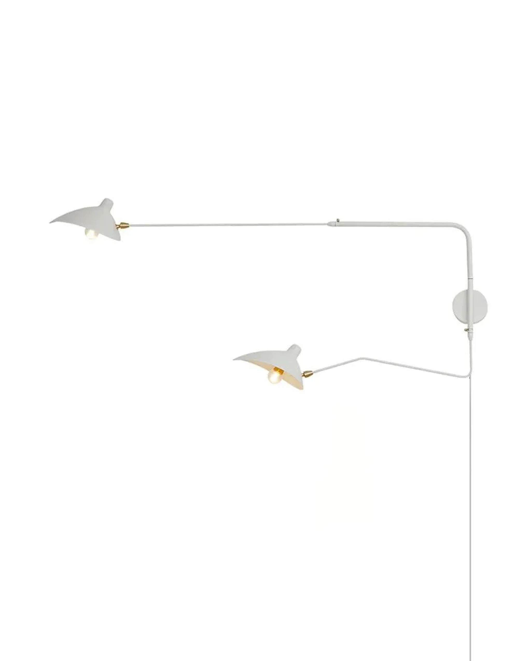 Versatile Arm Plug-in Wall Sconce 