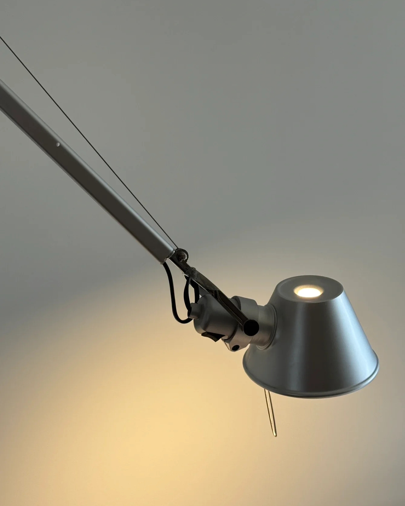 Mercury Swing Arm Wall Lamp