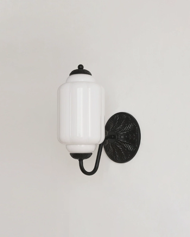 Murano Pumpkin Glass Wall Lamp