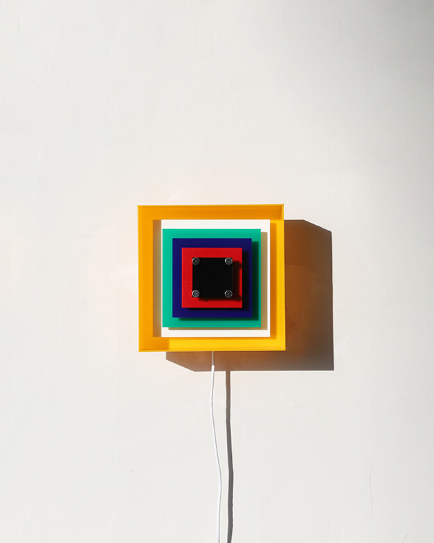 Memphis Frame Wall Light