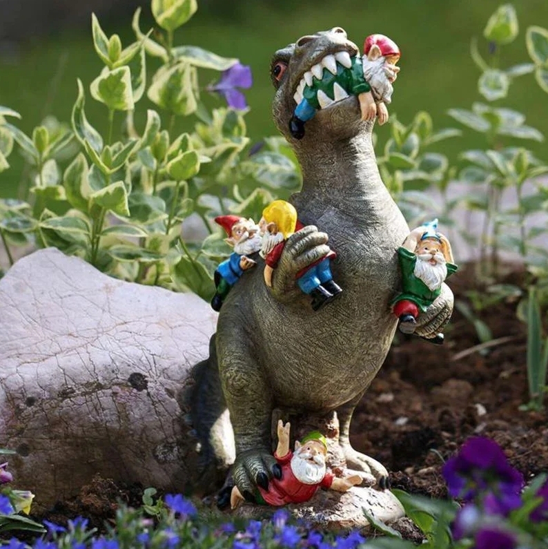 Dinosaur Gnome Garden Statue（Buy two Free Shipping）
