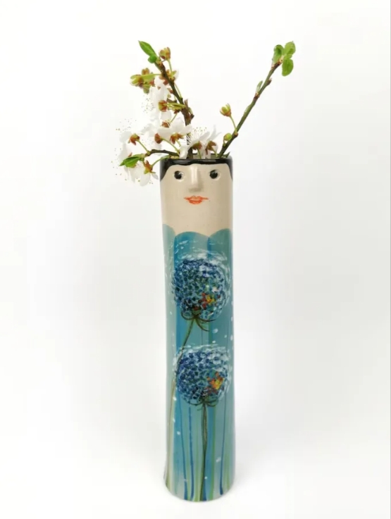 💐🫙HANDMADE SPRING FAMILY BUD VASES