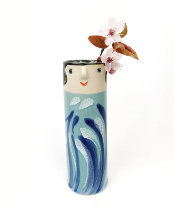 💐🫙HANDMADE SPRING FAMILY BUD VASES