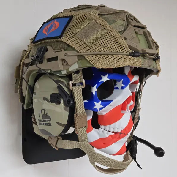 3D Skull Helmet Display Package