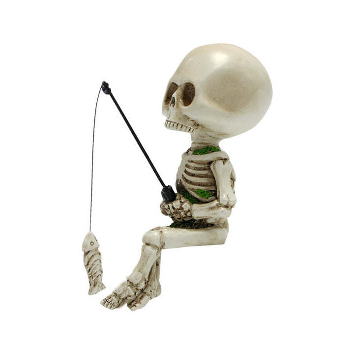 FISHING SKELETON HALLOWEEN DECOR | BUY 1 GET 1 FREE
