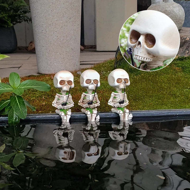 FISHING SKELETON HALLOWEEN DECOR | BUY 1 GET 1 FREE