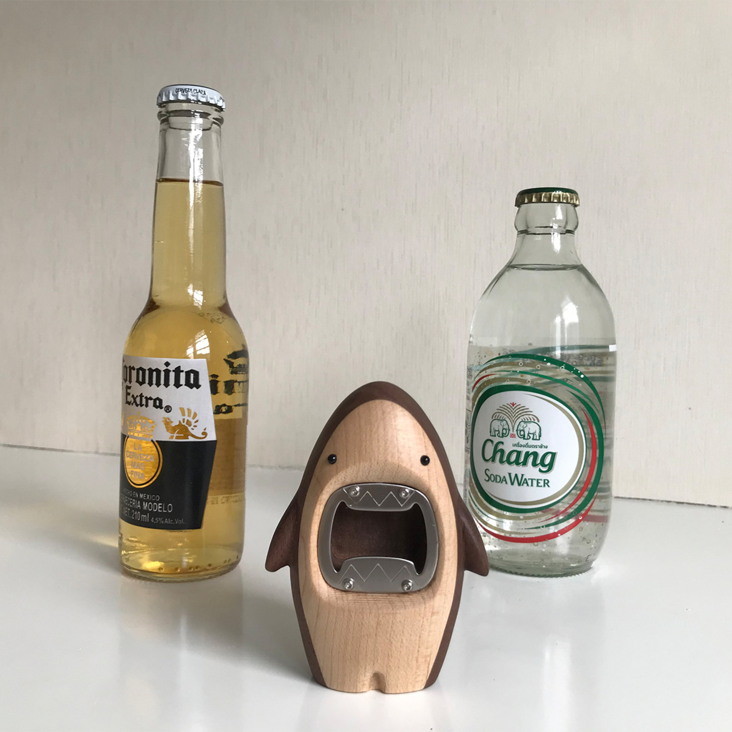 Wood Shark Bottle Opener