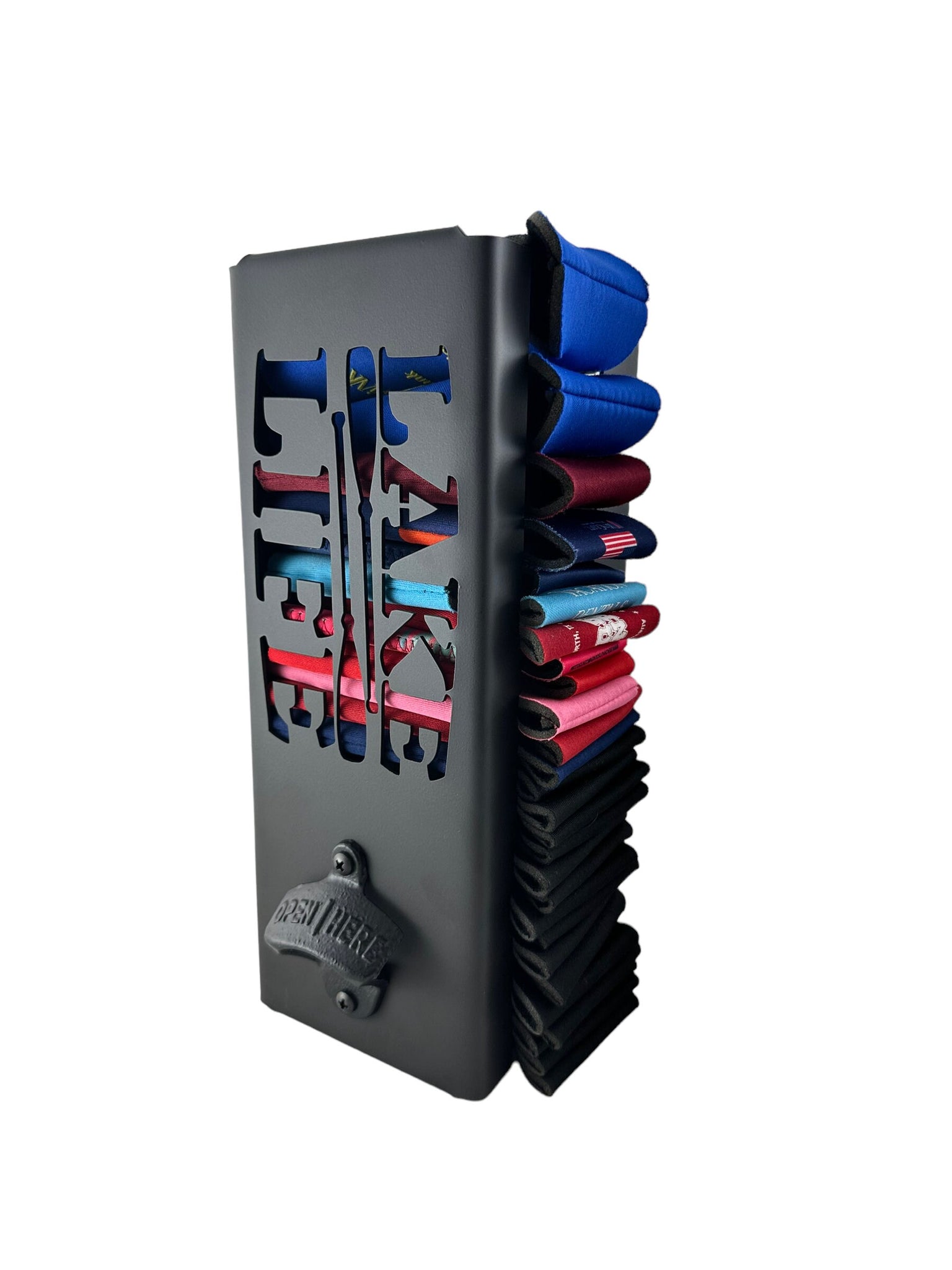 Lake Life Can Kooler Holder with Bottle Opener