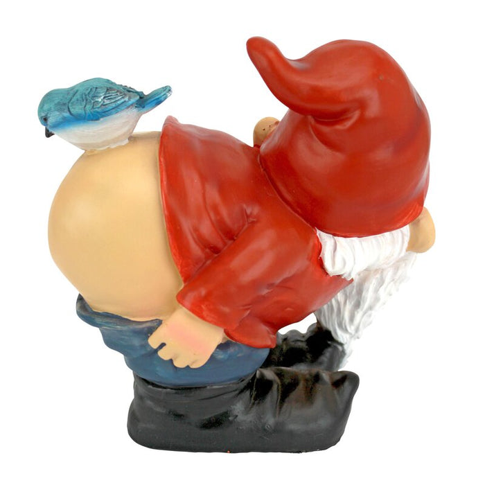 Loonie Moonie Bare Buttocks Garden Gnome Statue