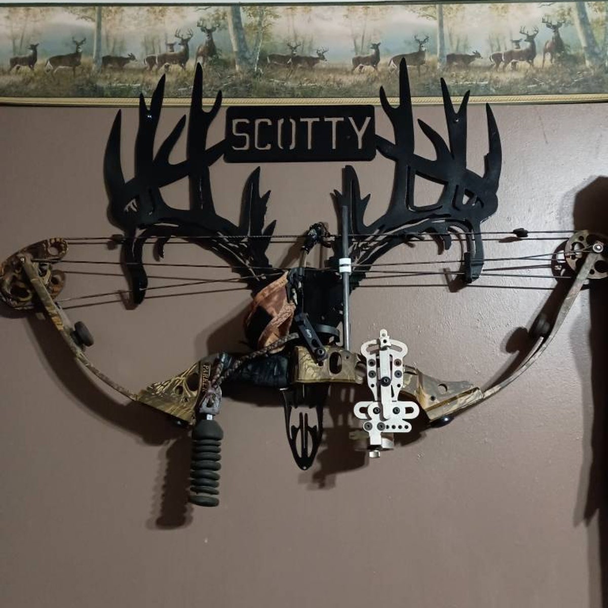 2025 NEW - Custom Metal Bow Holder-The best gift for Christmas