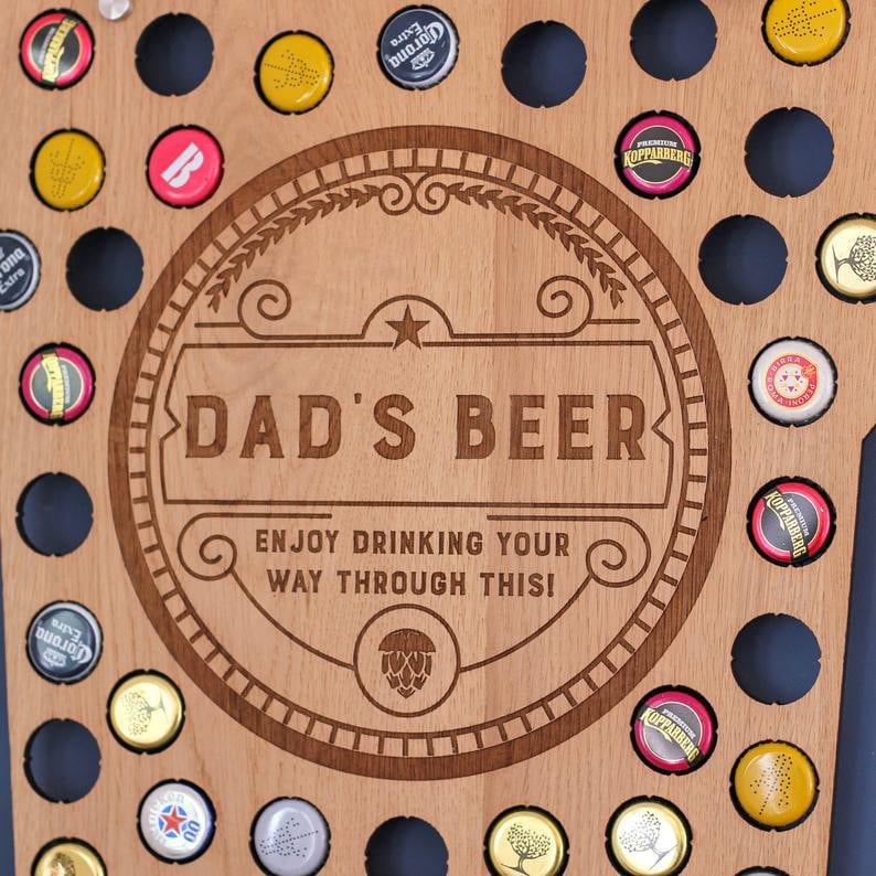 Wall Art Beer Bottle Cap Holder