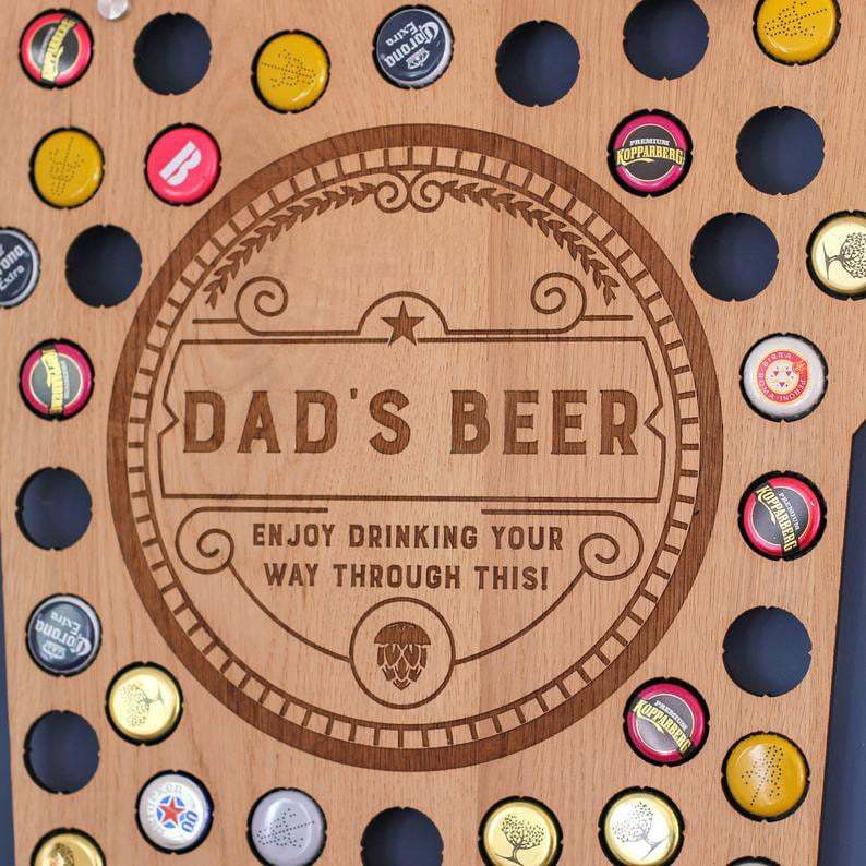 Wall Art Beer Bottle Cap Holder