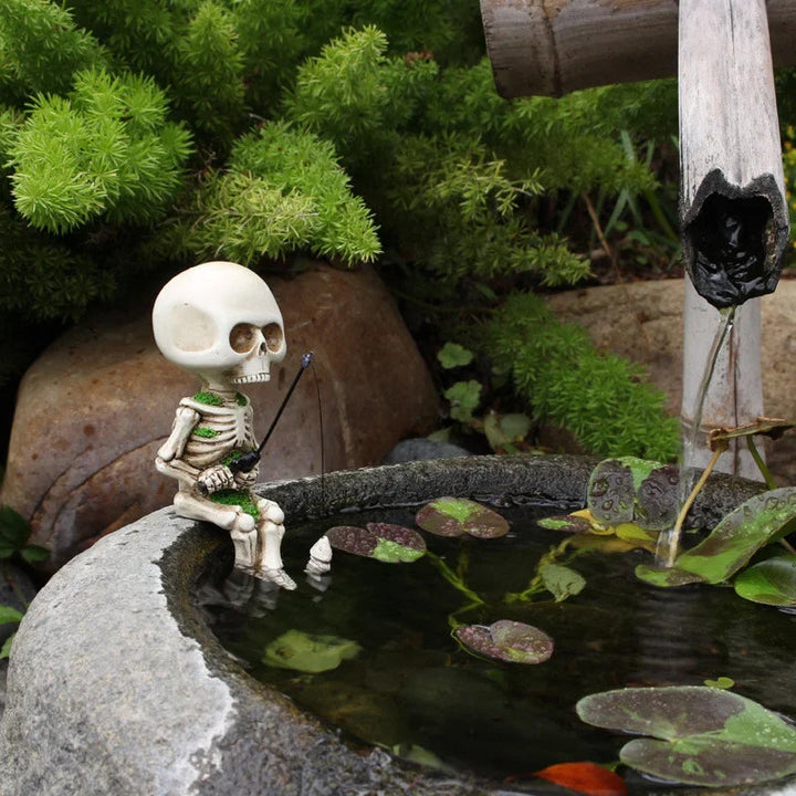 FISHING SKELETON HALLOWEEN DECOR | BUY 1 GET 1 FREE