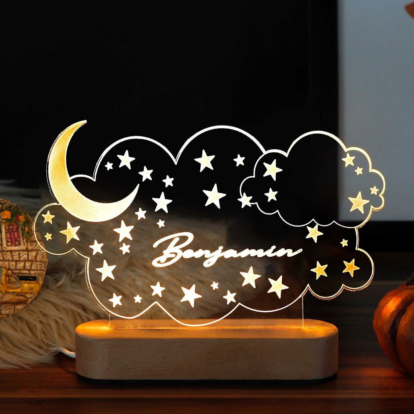 Personalized Children's Room Night Light