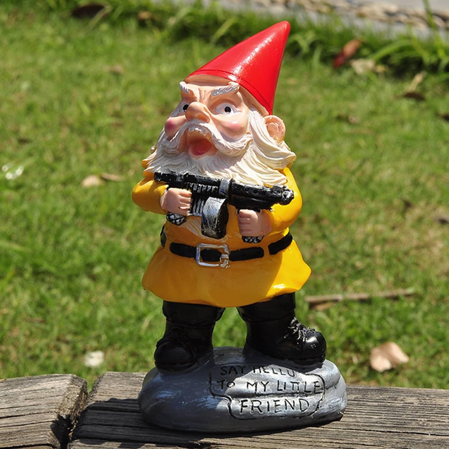 Scarface Lawn Gnome