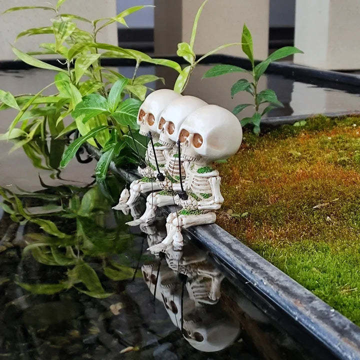 FISHING SKELETON HALLOWEEN DECOR | BUY 1 GET 1 FREE