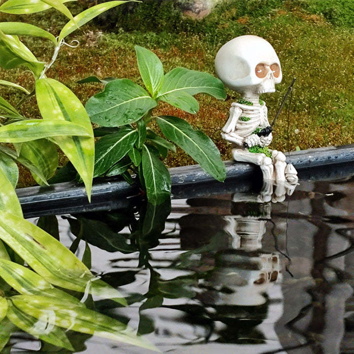 FISHING SKELETON HALLOWEEN DECOR | BUY 1 GET 1 FREE