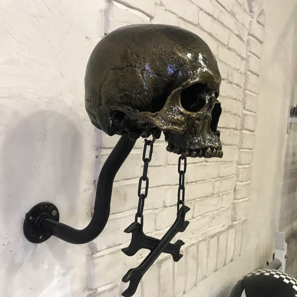 Motorcycle Helmet Skull Holder🎁The most special gift for riders