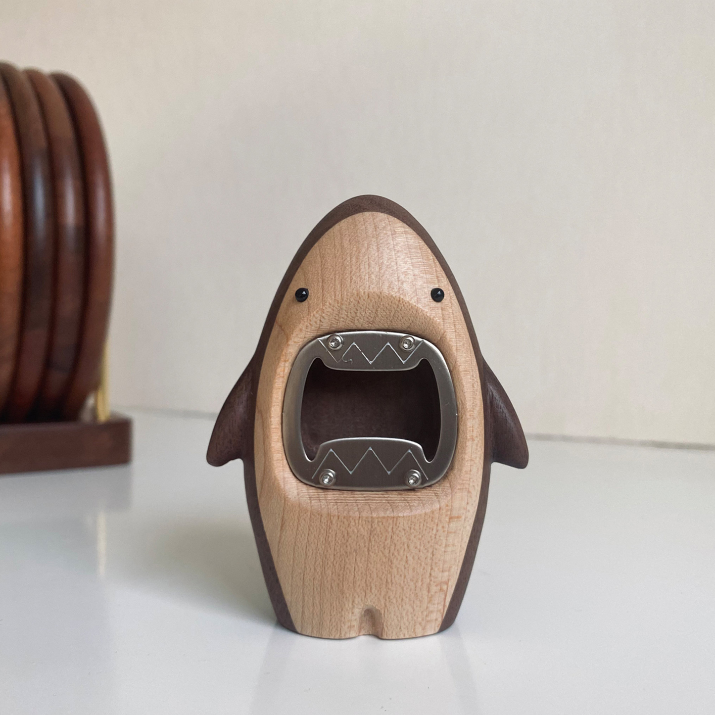 Wood Shark Bottle Opener