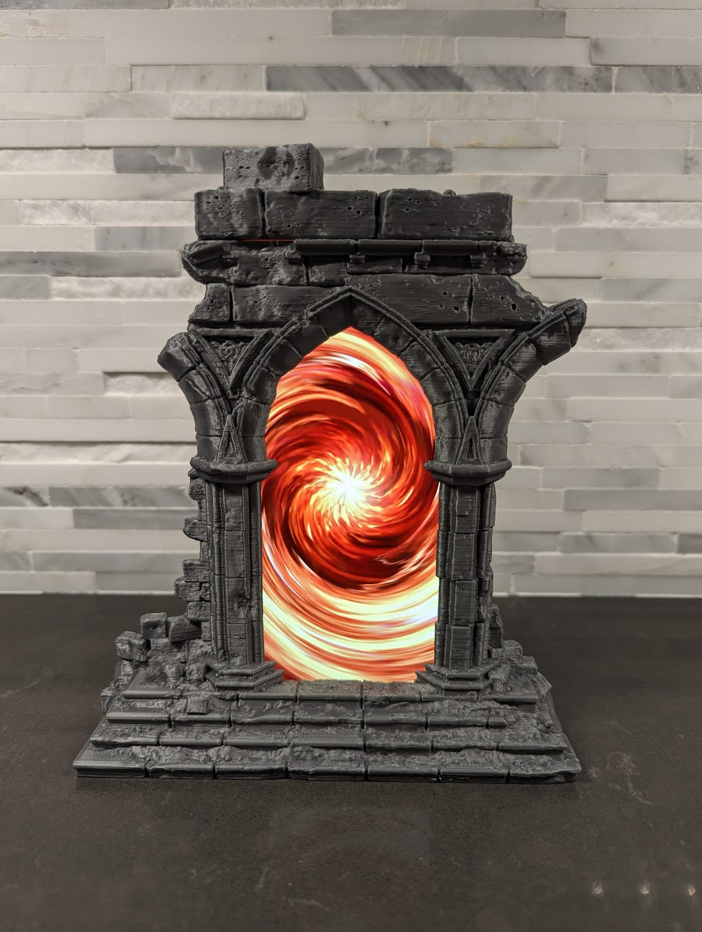 The Gates of Darkness in Time and Space