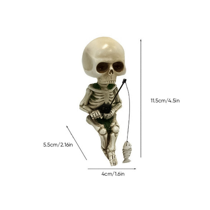 FISHING SKELETON HALLOWEEN DECOR | BUY 1 GET 1 FREE