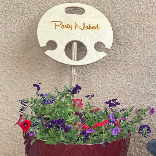 Personalized Outdoor Folding Wine Table - Gift for Outdoor Camping and Wine Lovers