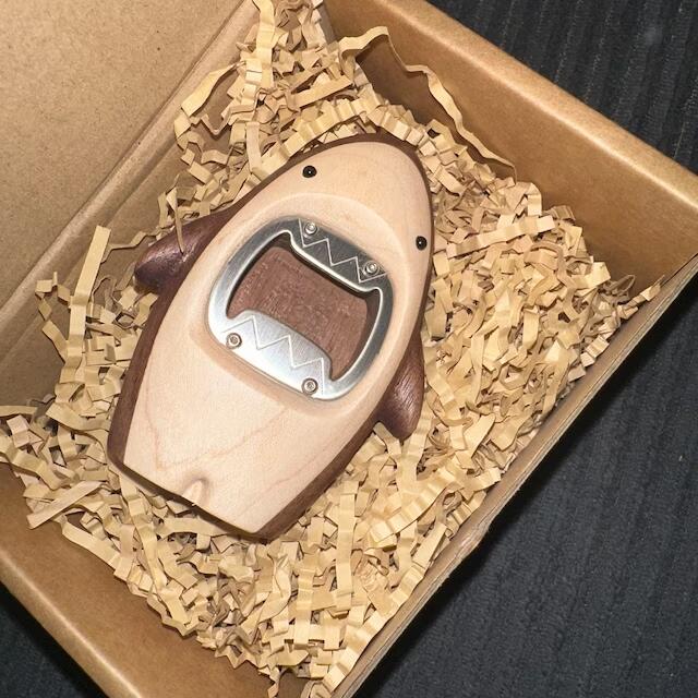 Wood Shark Bottle Opener